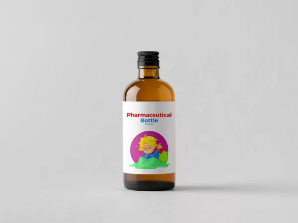 Pharmaceutical Bottle Mockup