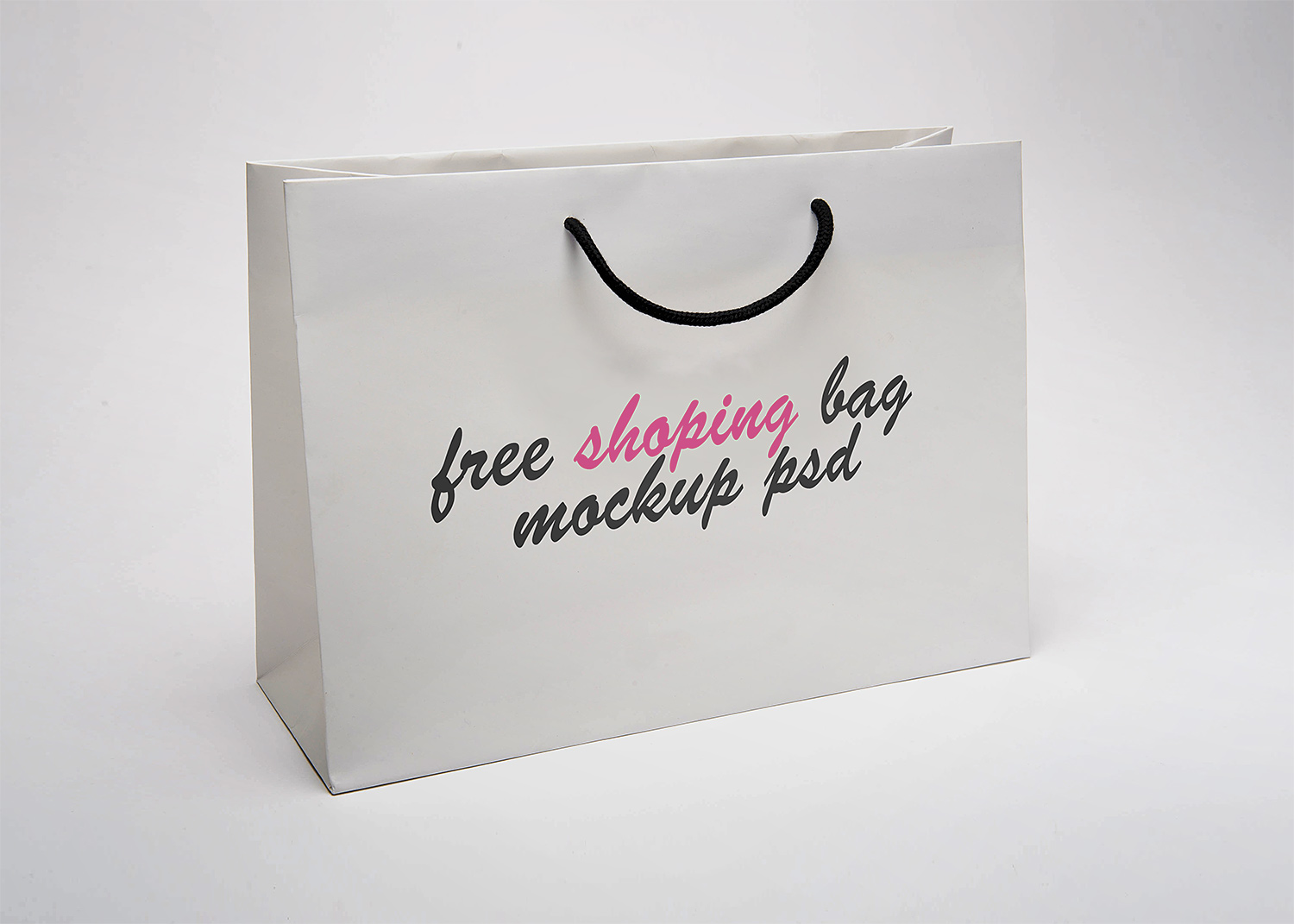 Download Paper Shopping Bag Mock-Up | Free Mockup