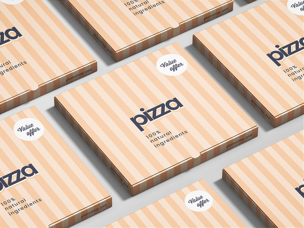 Pizza Box Mockup