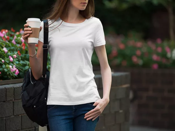 Free male and female T-Shirt mockup set