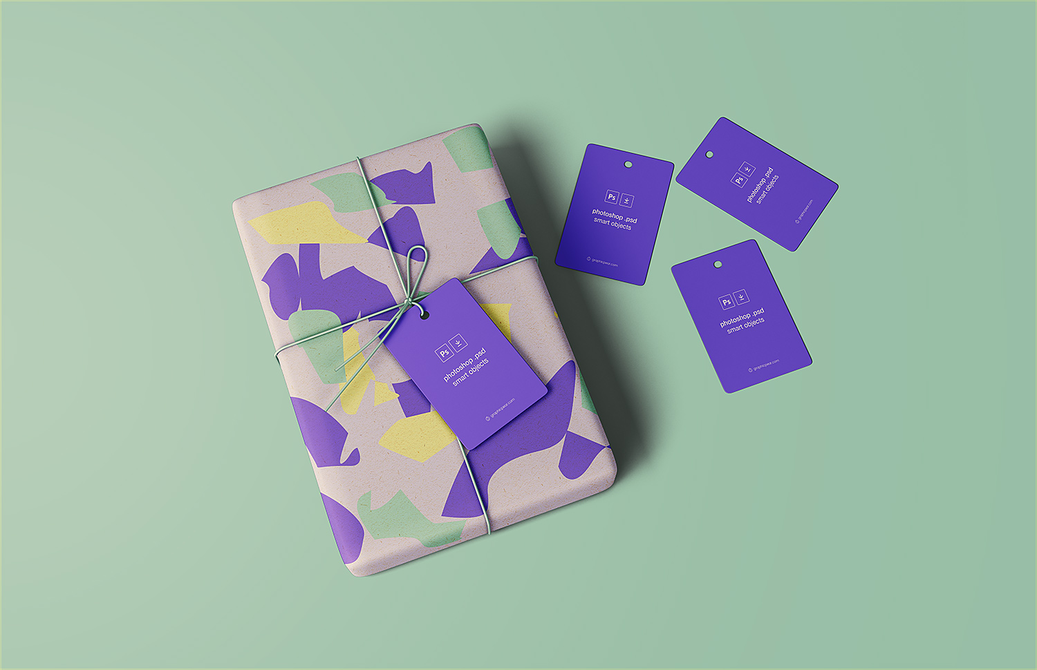 Download Wrapped Gift Mockup Free | Free Mockup