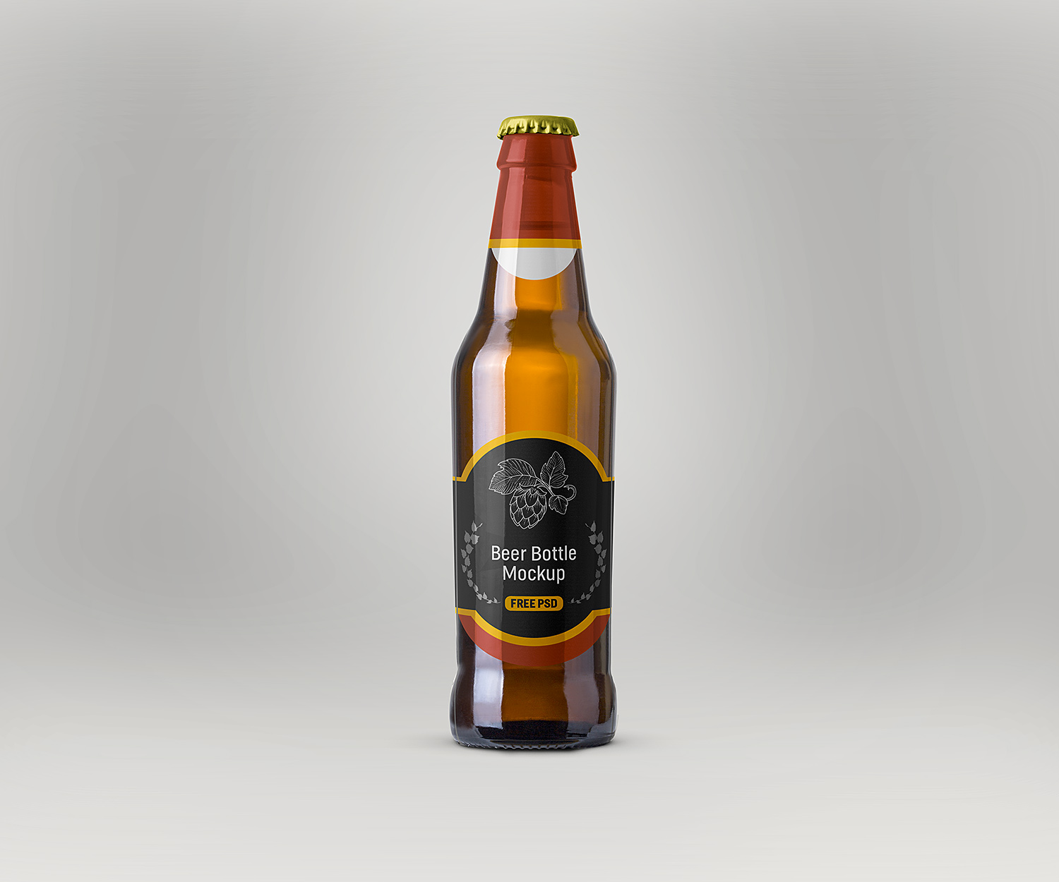 Download Beer Bottle Mockup Free Free Mockup