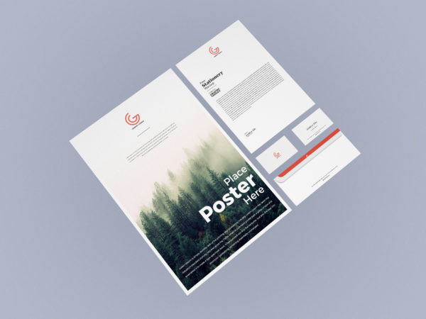 Free Corporate Stationery Mockup