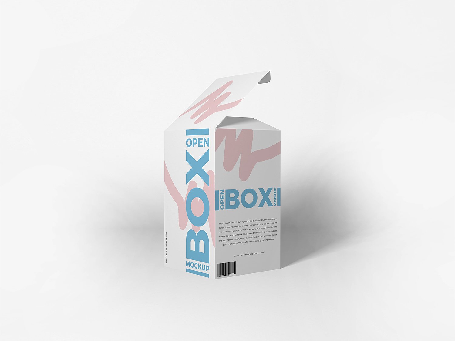 Download Free Packaging Open Box Mockup Free Mockup