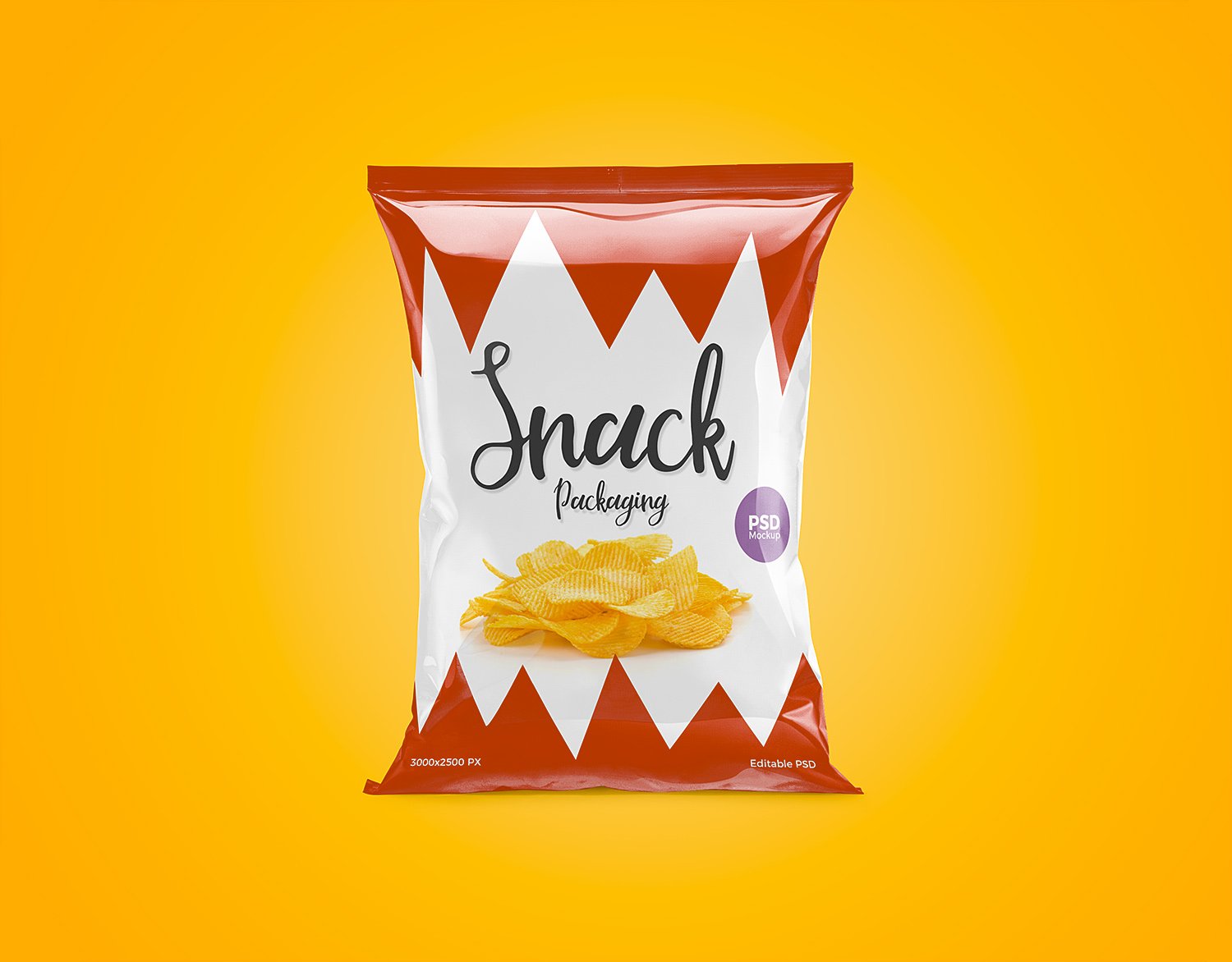 Download Free Snack Packaging Mockup | Free Mockup