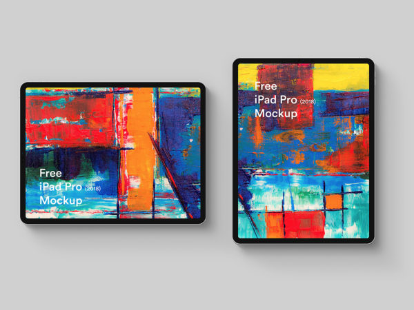 Free iPad Pro 2018 Mockup Sketch and PSD
