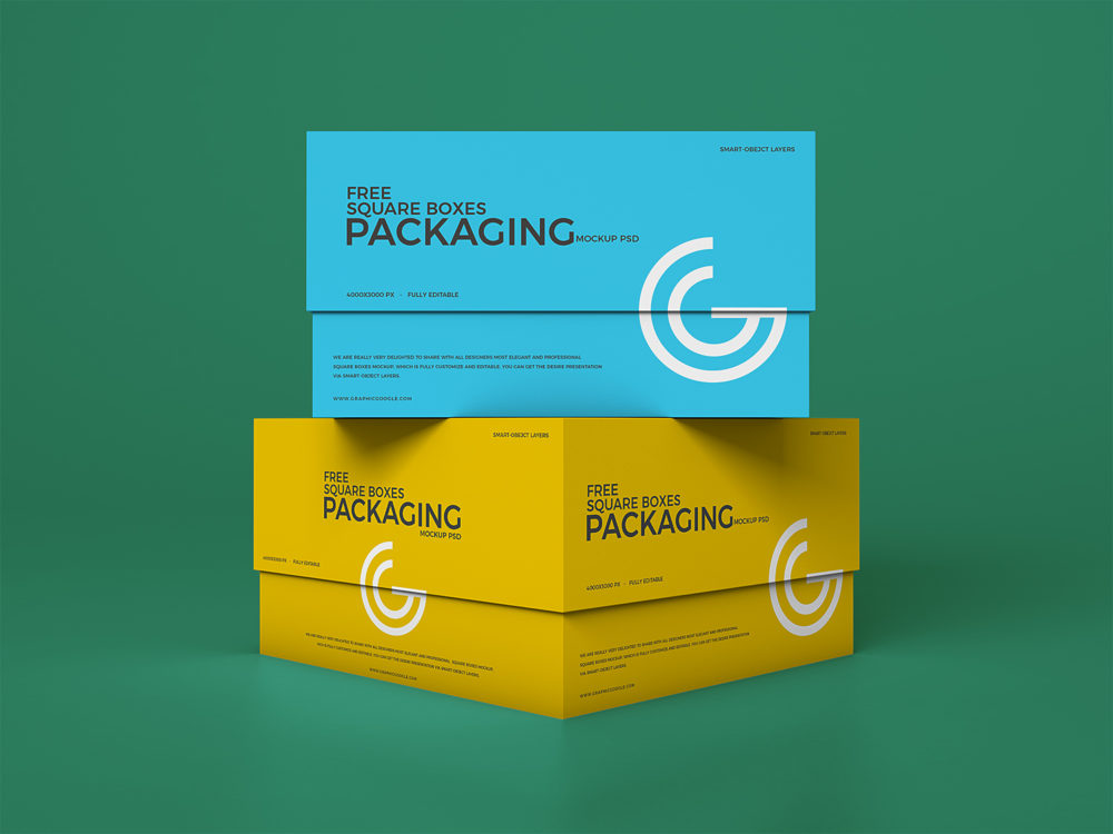 Box Mockup Free PSD