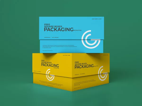 Box Mockup Free PSD