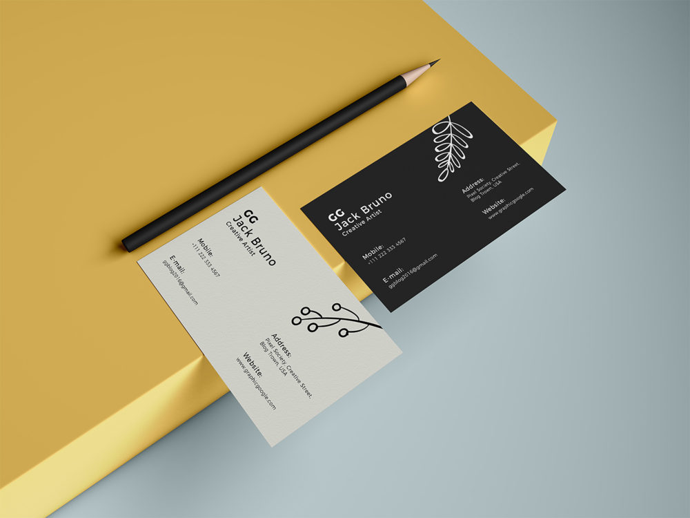 Business Card Mockup Free