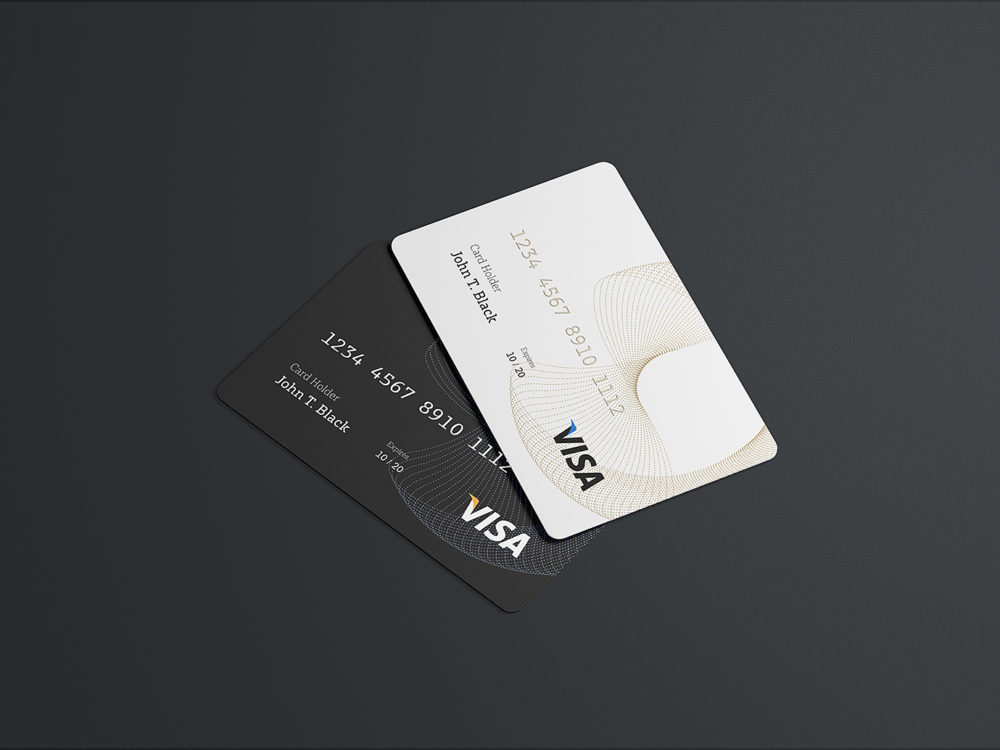 Credit Card Mockup Free