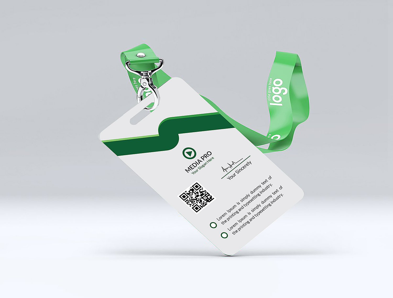 ID Card Free Mockup  Free Mockup With Id Card Design Template Psd Free Download