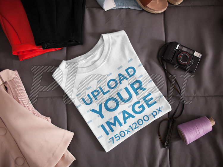 Download blank t-shirt mockup - placeit | Free Mockup