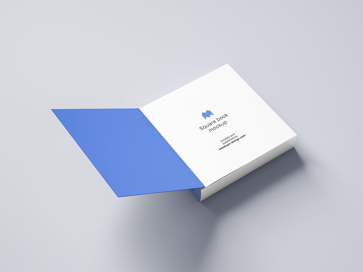 Download Free Softcover Square Book Mockup | Free Mockup