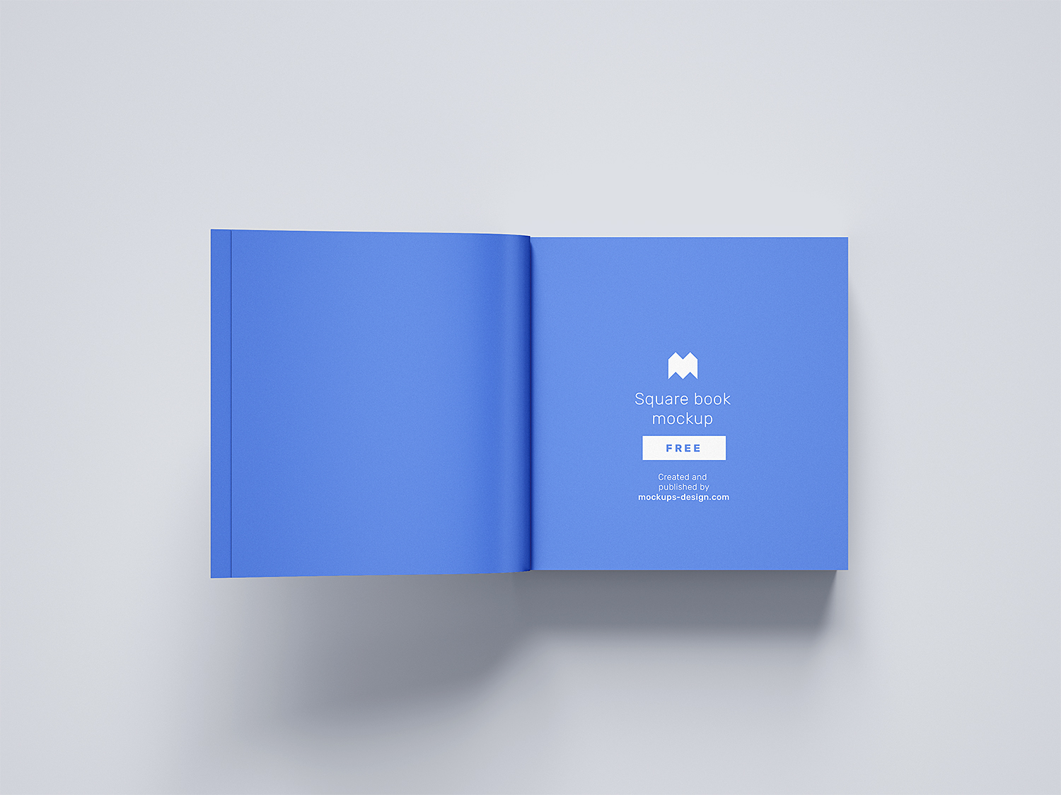 Download Free Softcover Square Book Mockup Free Mockup PSD Mockup Templates