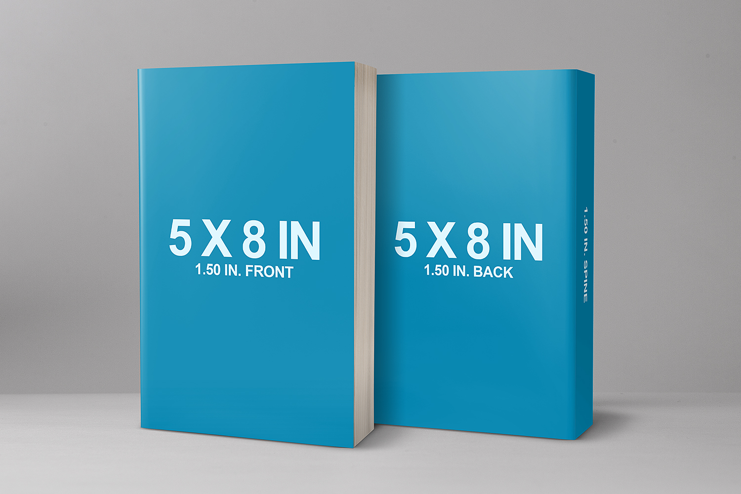 Download Front And Back Cover Paperback Mockup Free Mockup