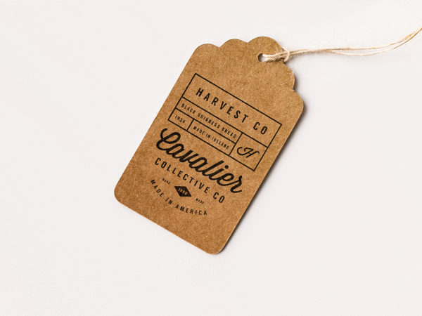 Label Tag Mockup Free Download