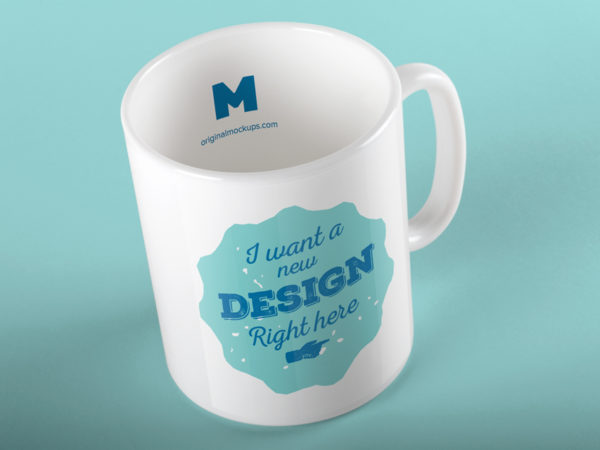 Free Tea Mug Mockup