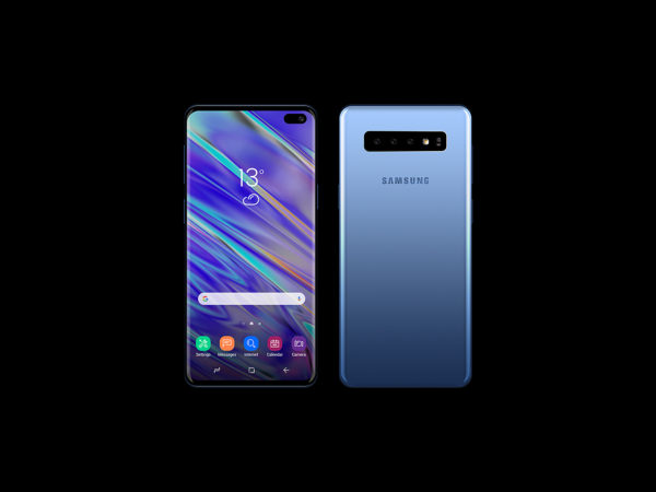 Samsung S10 Mockup Free