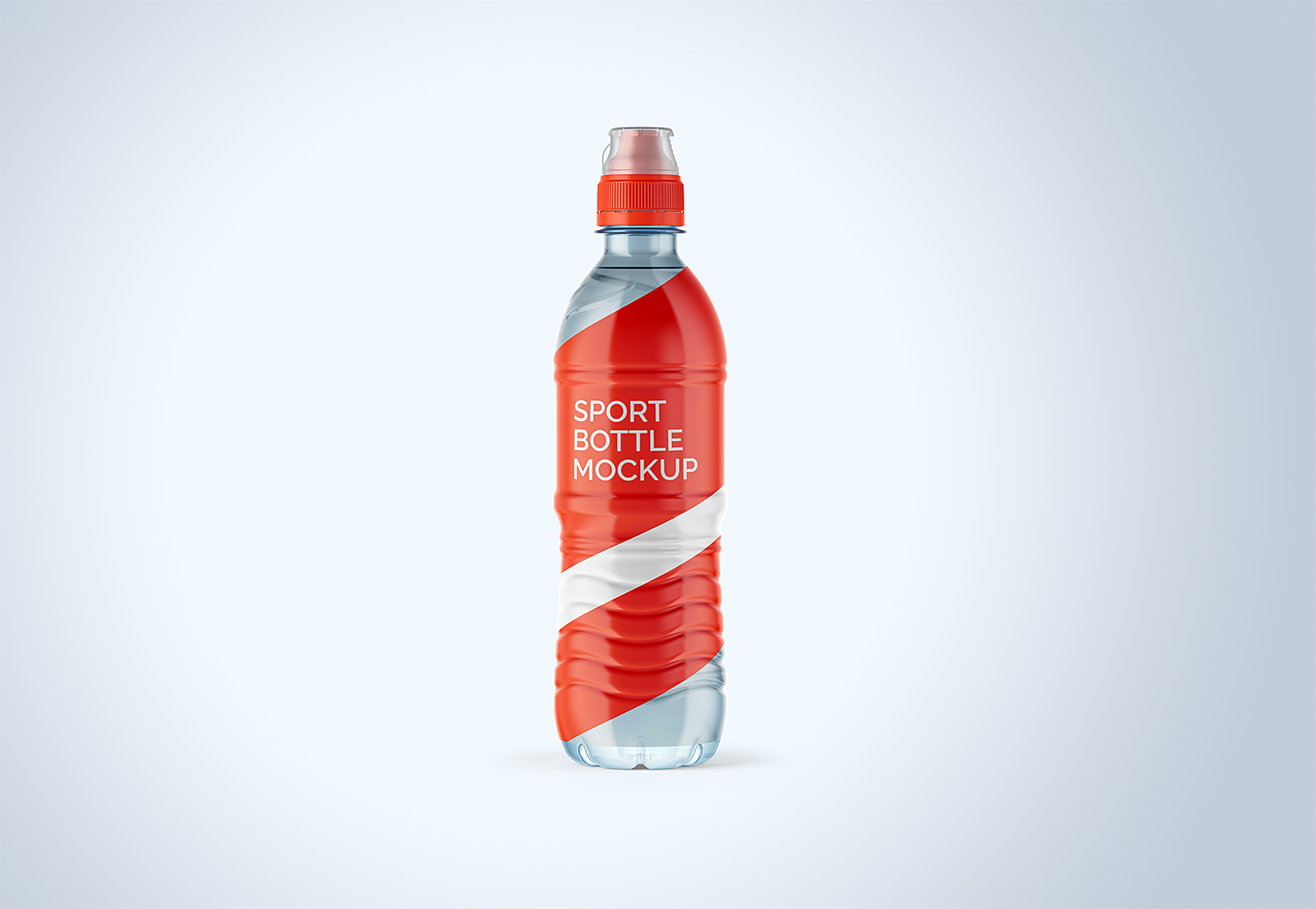 Download Water Sport Bottle Free Mockup 500ml | Free Mockup