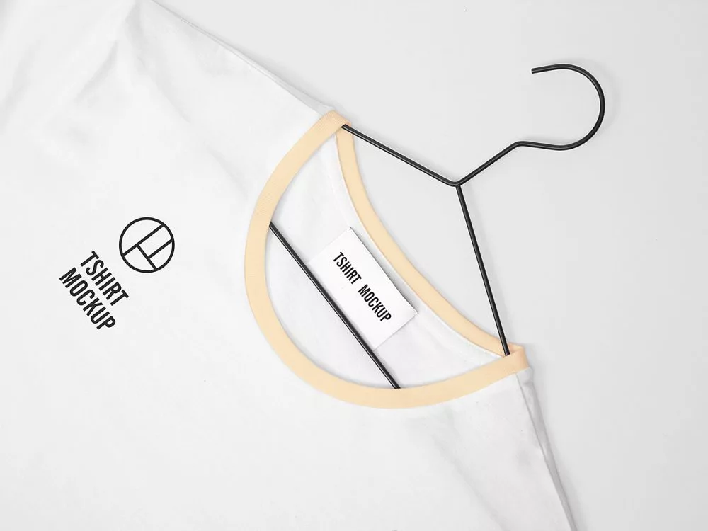 White T-Shirt Free Mockup