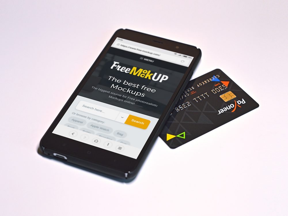 Android Smartphone – Free PSD Mockup
