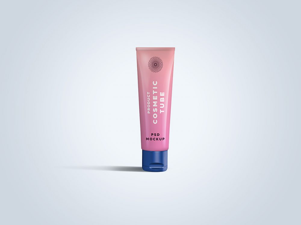 Cosmetic Tube Free Mockup