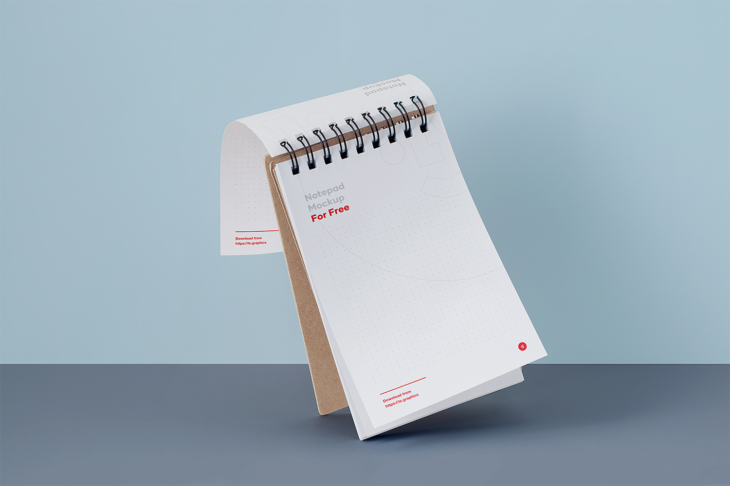 Download Free Notepad Mockup | Free Mockup