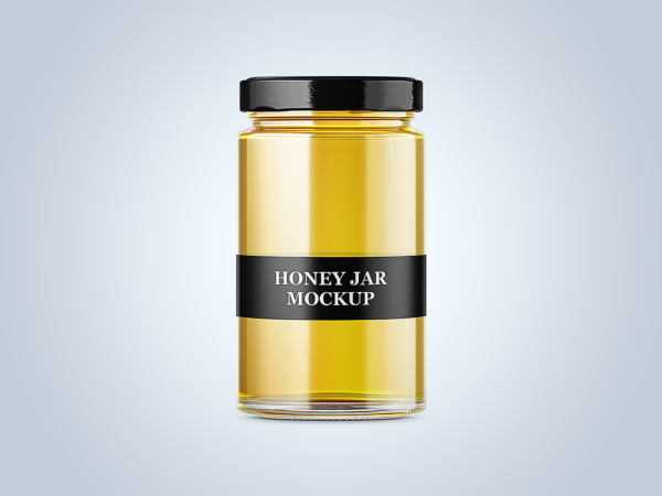 Honey Jar Mockup