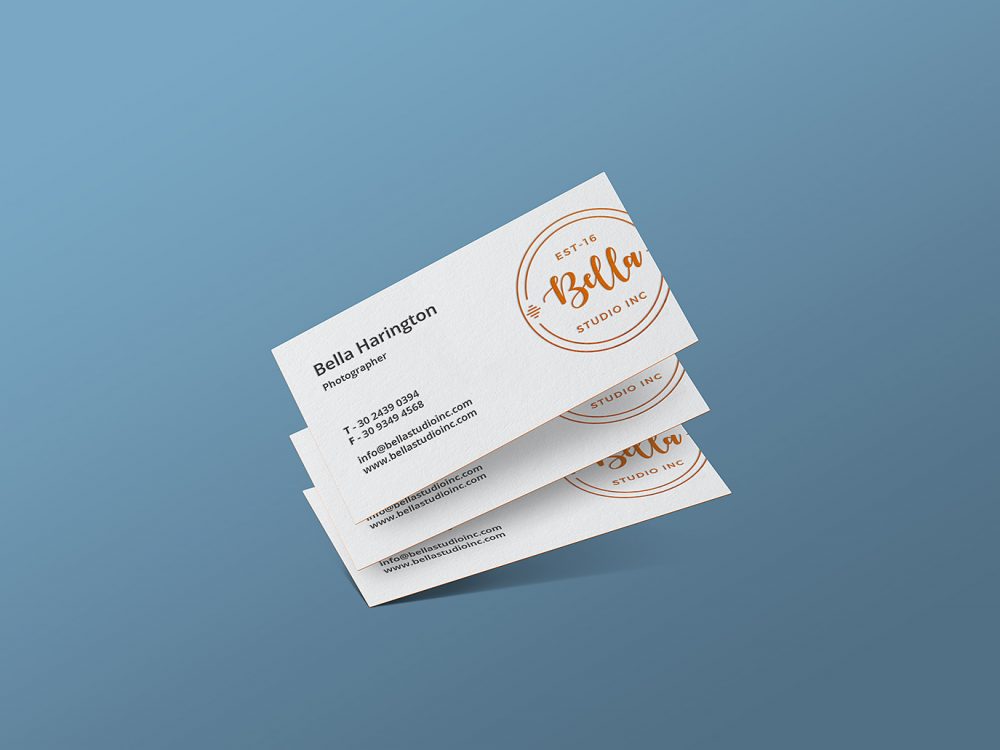 Business Card Branding Mockup