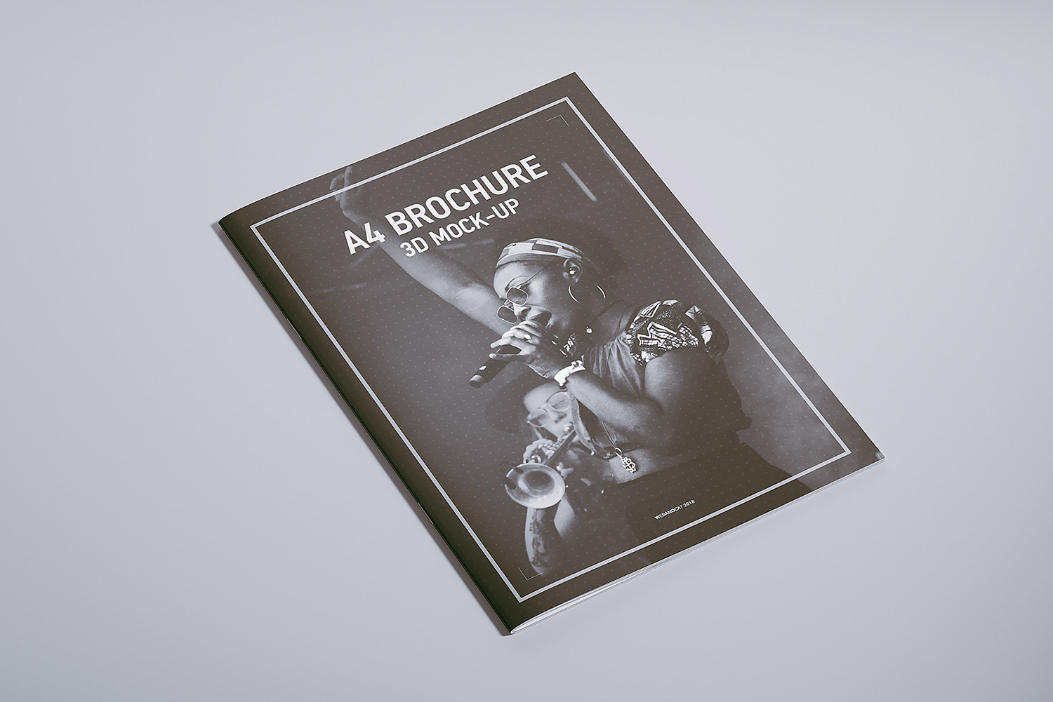 Download Free A4 Magazine | Brochure Mock-up | Free Mockup