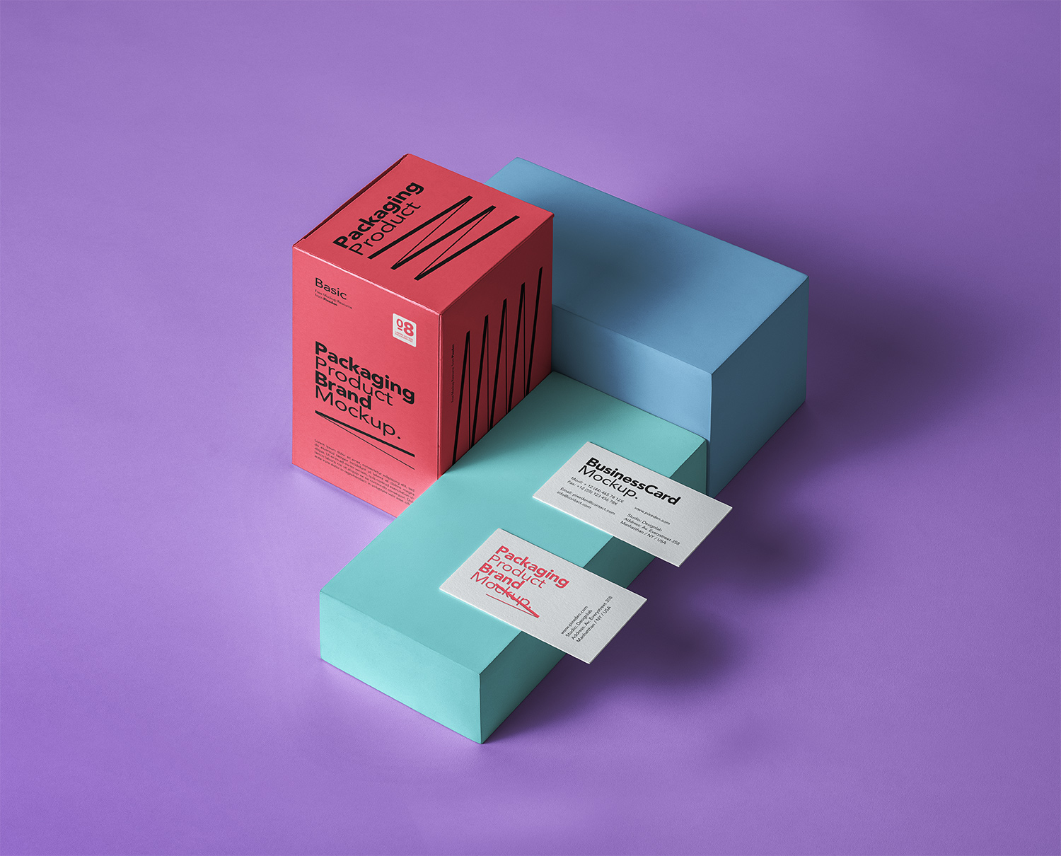 Download Free Basic Product Packaging Mockup | Free Mockup