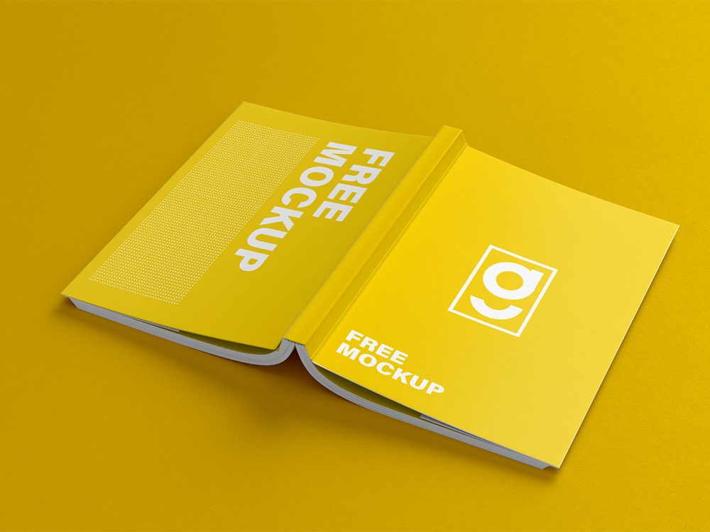 Free Book Cover Mockup | Free Mockup