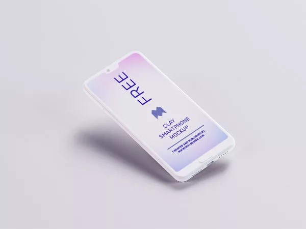 Clay Smartphone Mockup
