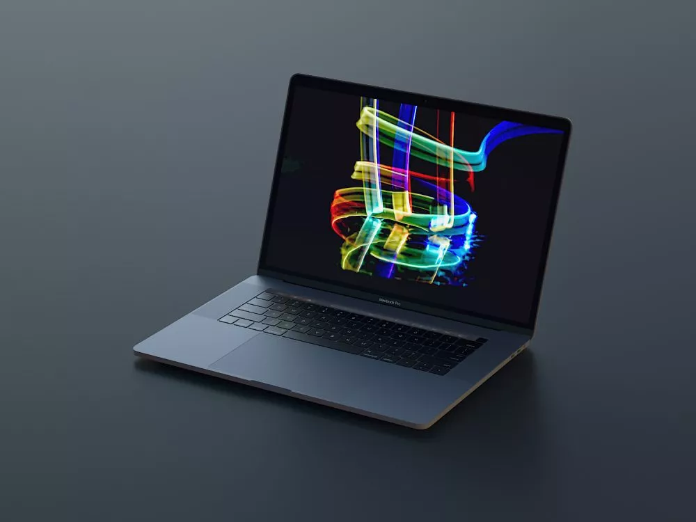 Free MacBook Pro Mockup Sketch Photoshop 4K