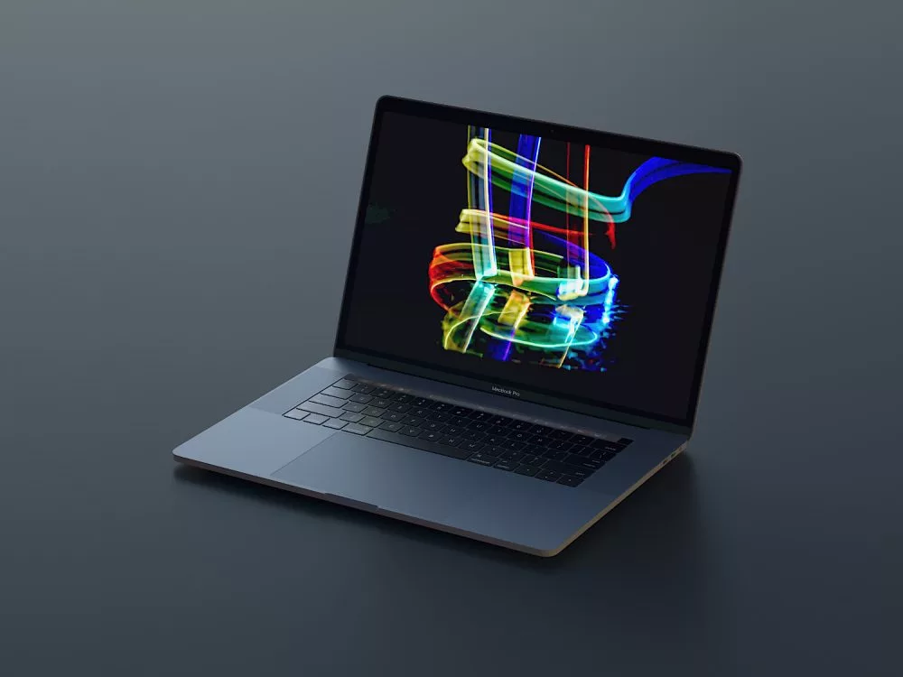 Free MacBook Pro Mockup Sketch Photoshop 4K