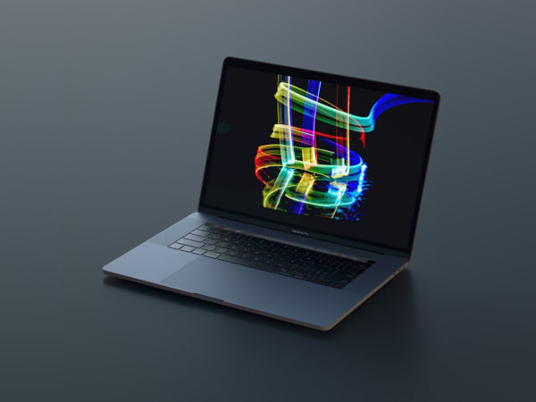 Free MacBook Pro Mockup Sketch Photoshop 4K