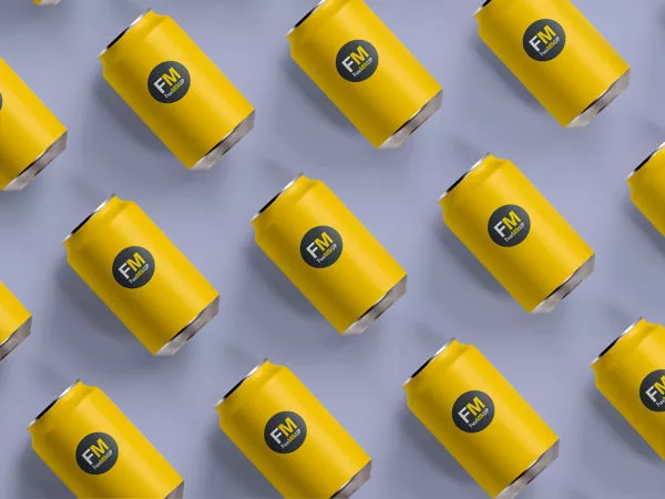 Free Matte Soda Can Mockup