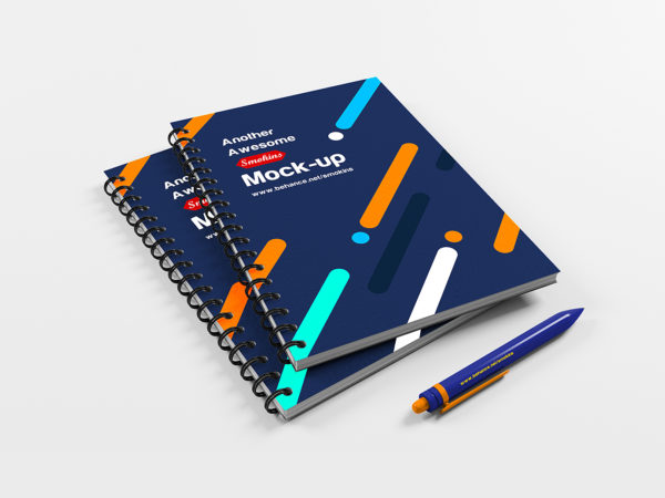 Free Notebook Mock-Up
