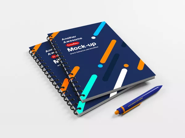 Free Notebook Mock-Up