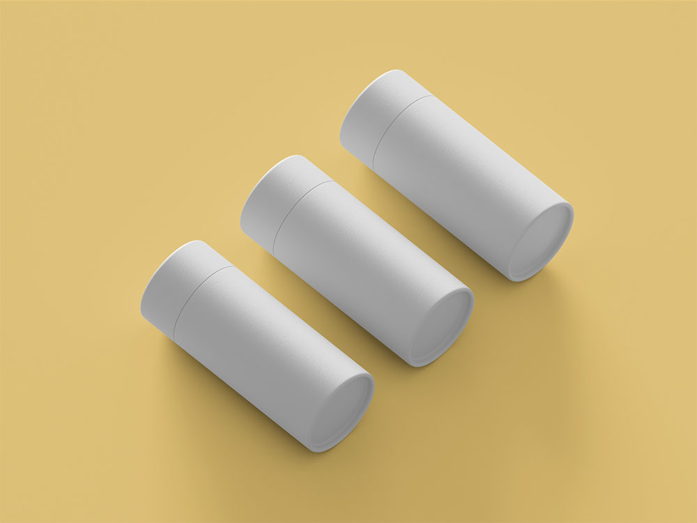 Free Paper Tube Packaging Mockup | Free Mockup