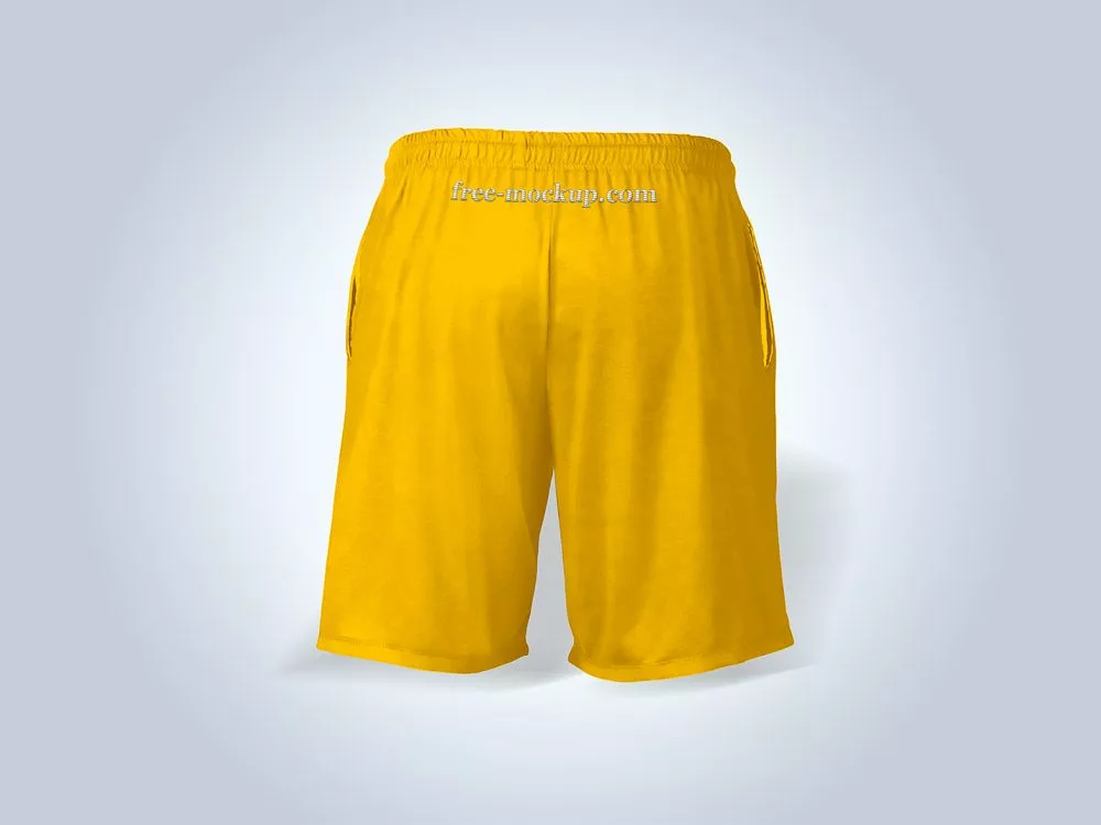 Free Training Shorts Mockup