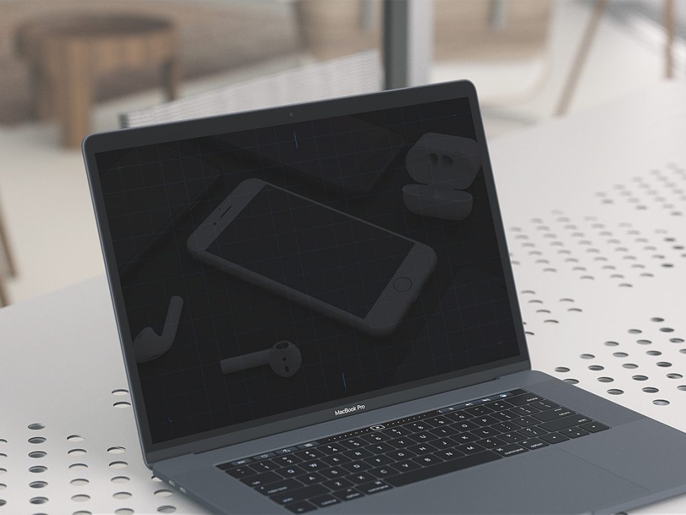 Free Ultra-Realistic MacBook Pro Mockup