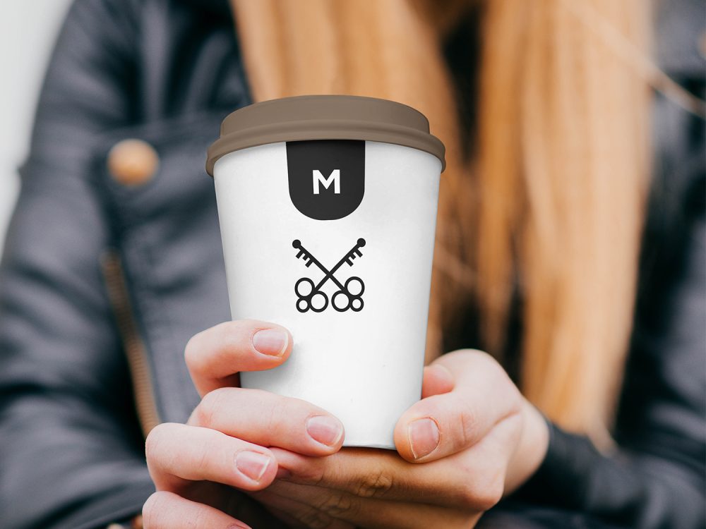 Coffee Cup PSD Mockup