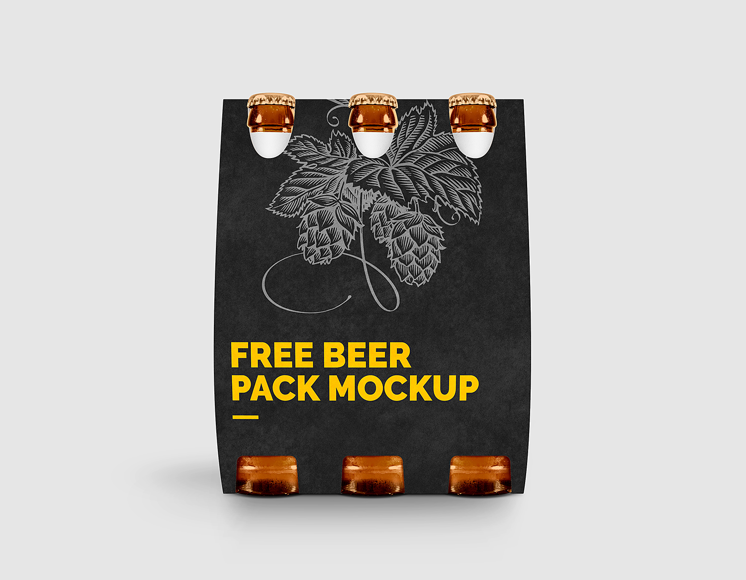 Download Free Beer Pack Mockup Free Mockup PSD Mockup Templates