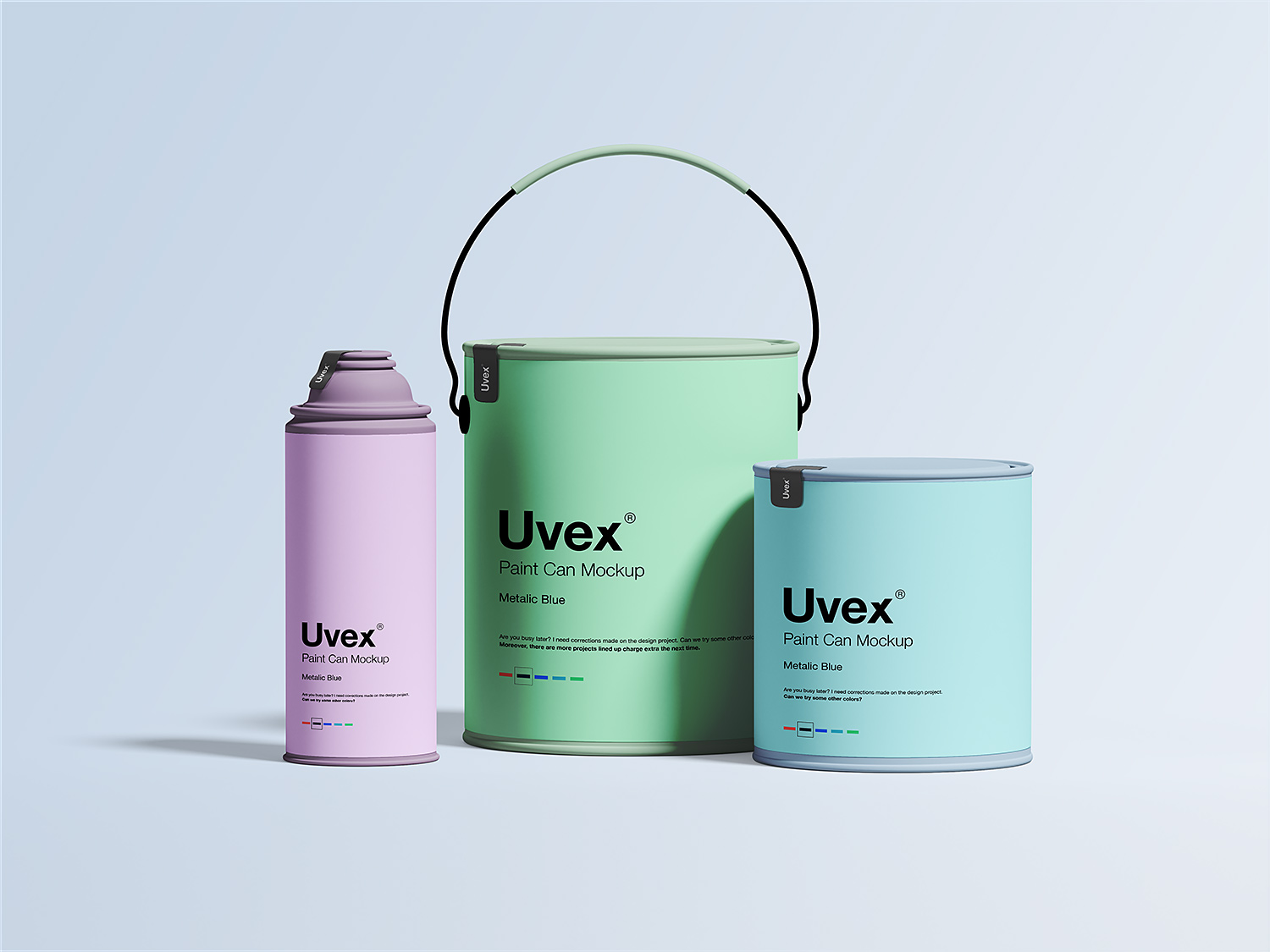 Download Free Paint Packaging Mockup | Free Mockup