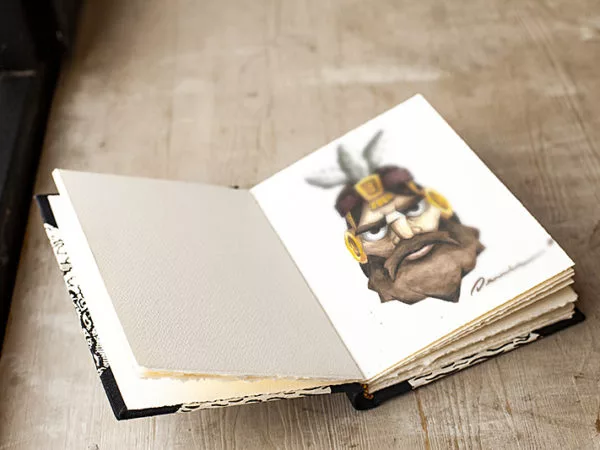 Sketchbook Realistic Mockup