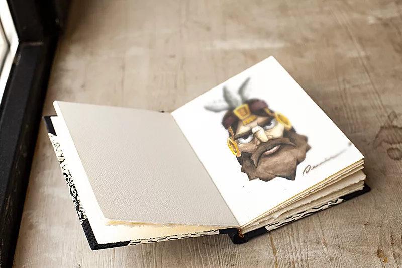Free Sketchbook Realistic Mockup