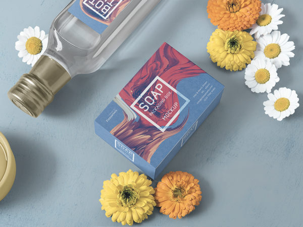 Free Soap Packaging Mockup