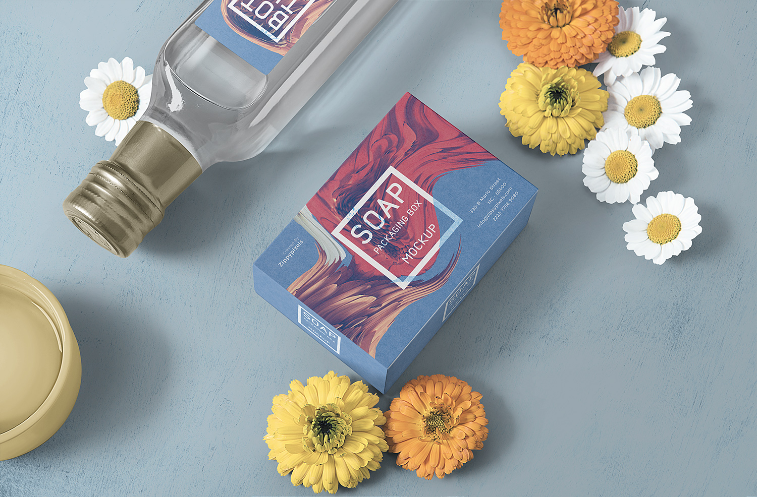 Download Free Soap Packaging Mockup | Free Mockup