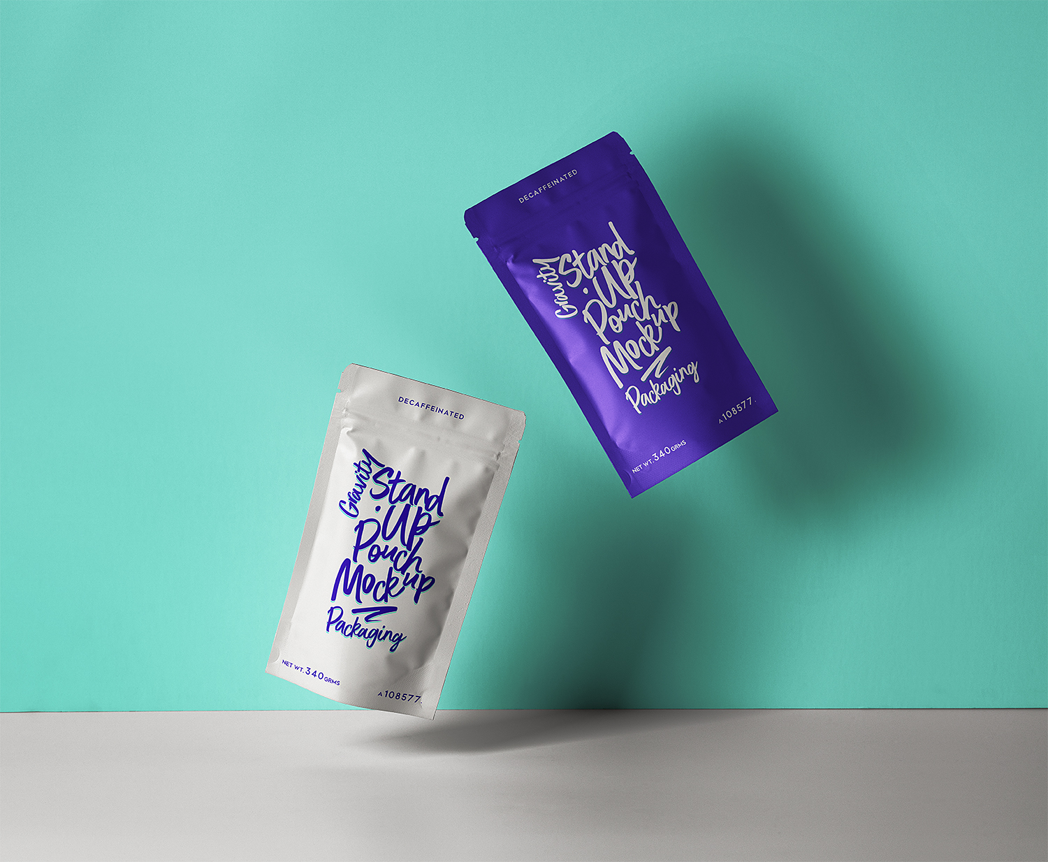 Download Free Stand Up Pouch Packaging Mockup Free Mockup
